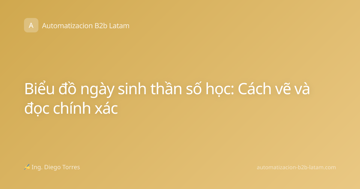 Biểu đồ ngày sinh thần số học: Cách vẽ và đọc chính xác