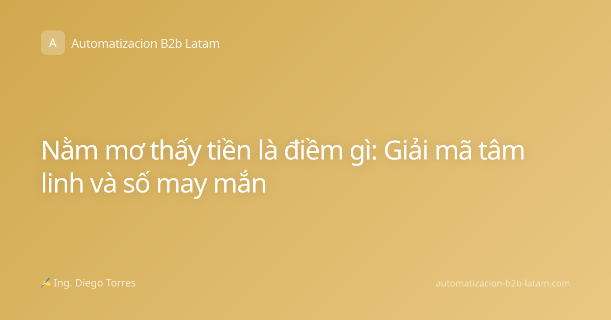 Nằm mơ thấy tiền là điềm gì: Giải mã tâm linh và số may mắn
