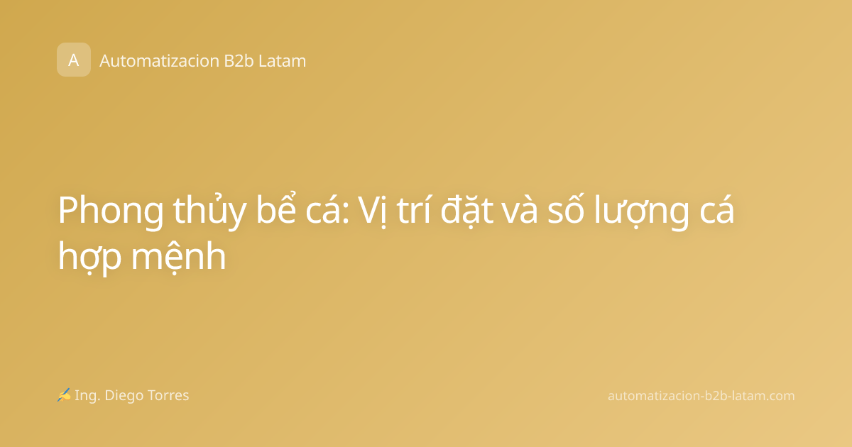 Phong thủy bể cá: Vị trí đặt và số lượng cá hợp mệnh