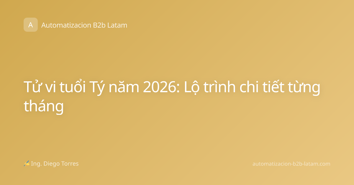 Tử vi tuổi Tý năm 2026: Lộ trình chi tiết từng tháng